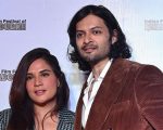 Bollywood actors Richa Chadha and Ali Fazal