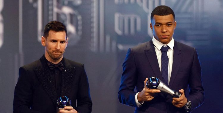 Messi and Mbappe