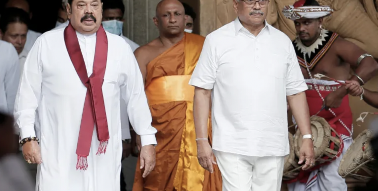 Mahinda Rajapaksa and his brother Gotabaya Rajapaksa oversaw the forces that were accused of targeting Tamil civilians