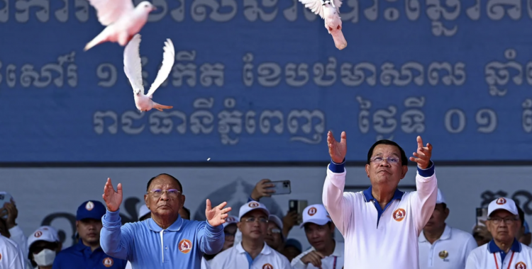 Cambodia's Prime Minister Hun Sen