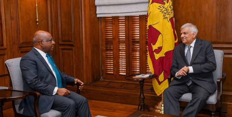 Shahid meeting Ranil