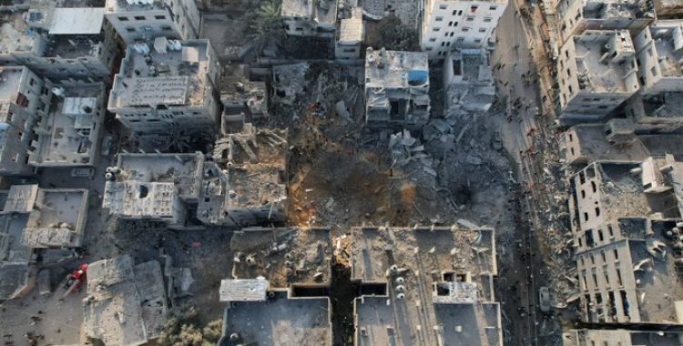 gaza under attack